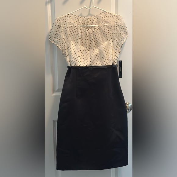 Tahari Dresses & Skirts - Tahari Elegant Black and White Polka Dot Women's Dress Size 10